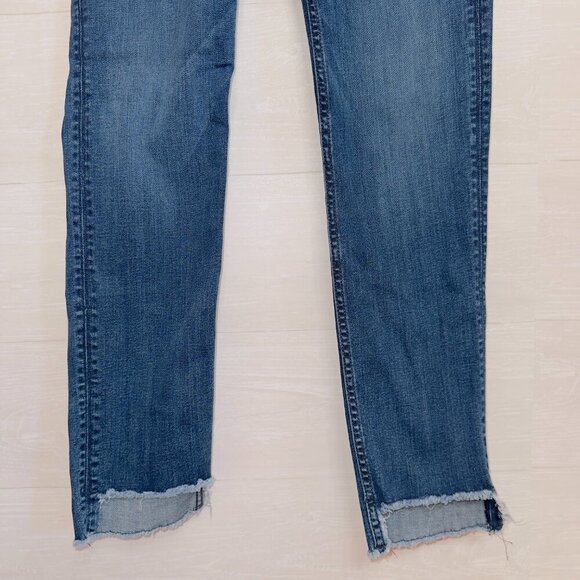 Hudson Women's Cat Mid Rise Ankle Skinny Jean with Step Hem size 27 - Picture 4 of 7